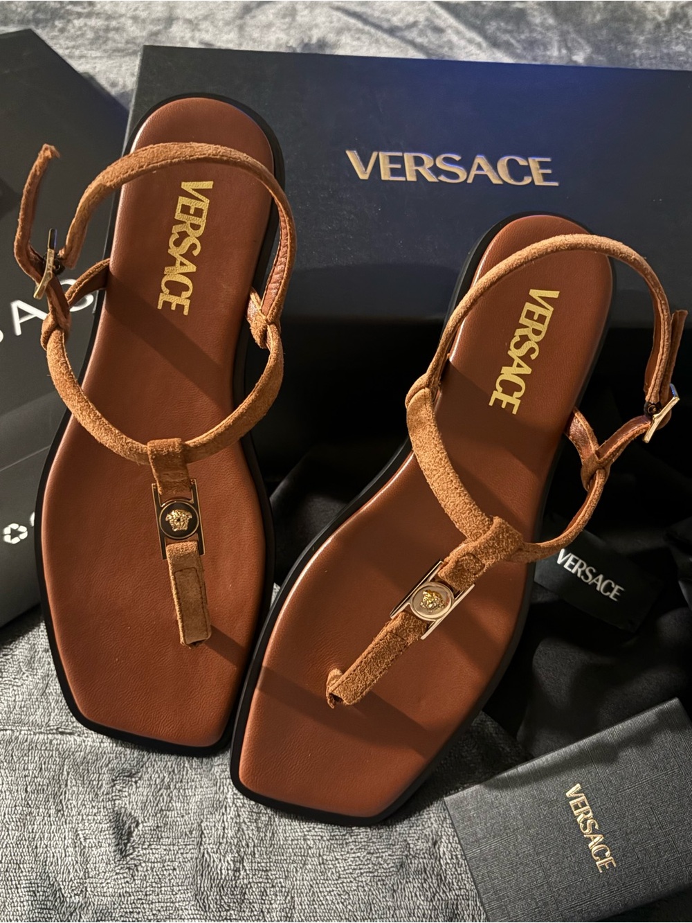 Versace Medusa sandals